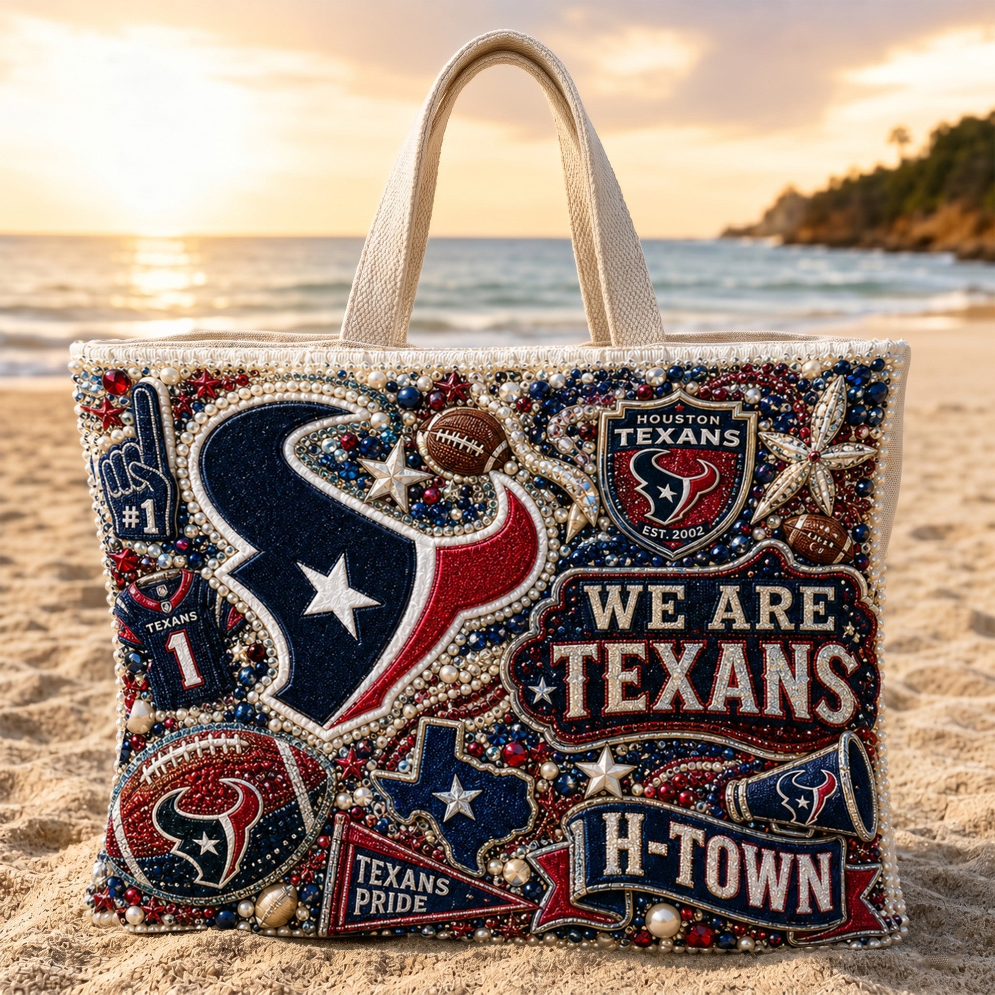 HTX Summer Vibes Tote Bag TTNL