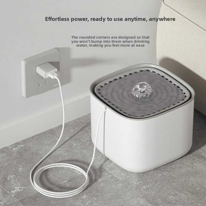 3L Cat Water Fountain Auto Recirculate Filter Large Capacity Filtring Cat Water Drinker USB Electric Mute Cats Water Dispenser